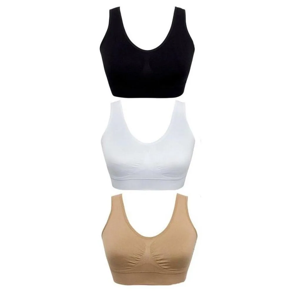 3-Pack: Total Comfort Ahh Bras