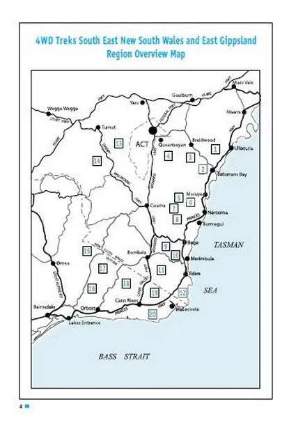 4WD Touring South East New South Wales & East Gippsland (1st Edition) by Craig Lewis & Cathy Savage (2006)