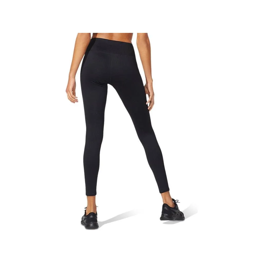 ASICS Silver Tight Performance Black