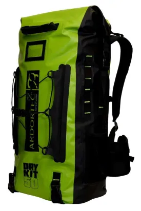 AT104 Python DryKit Rucksack - Lime 50L