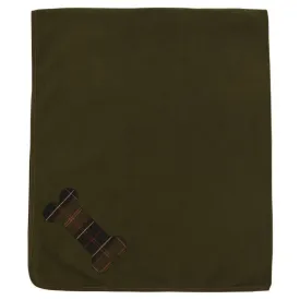 Barbour Fleece Travel Dog Blanket - Olive