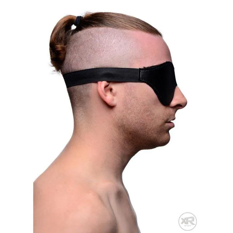 Black Fleece Lined Blindfold