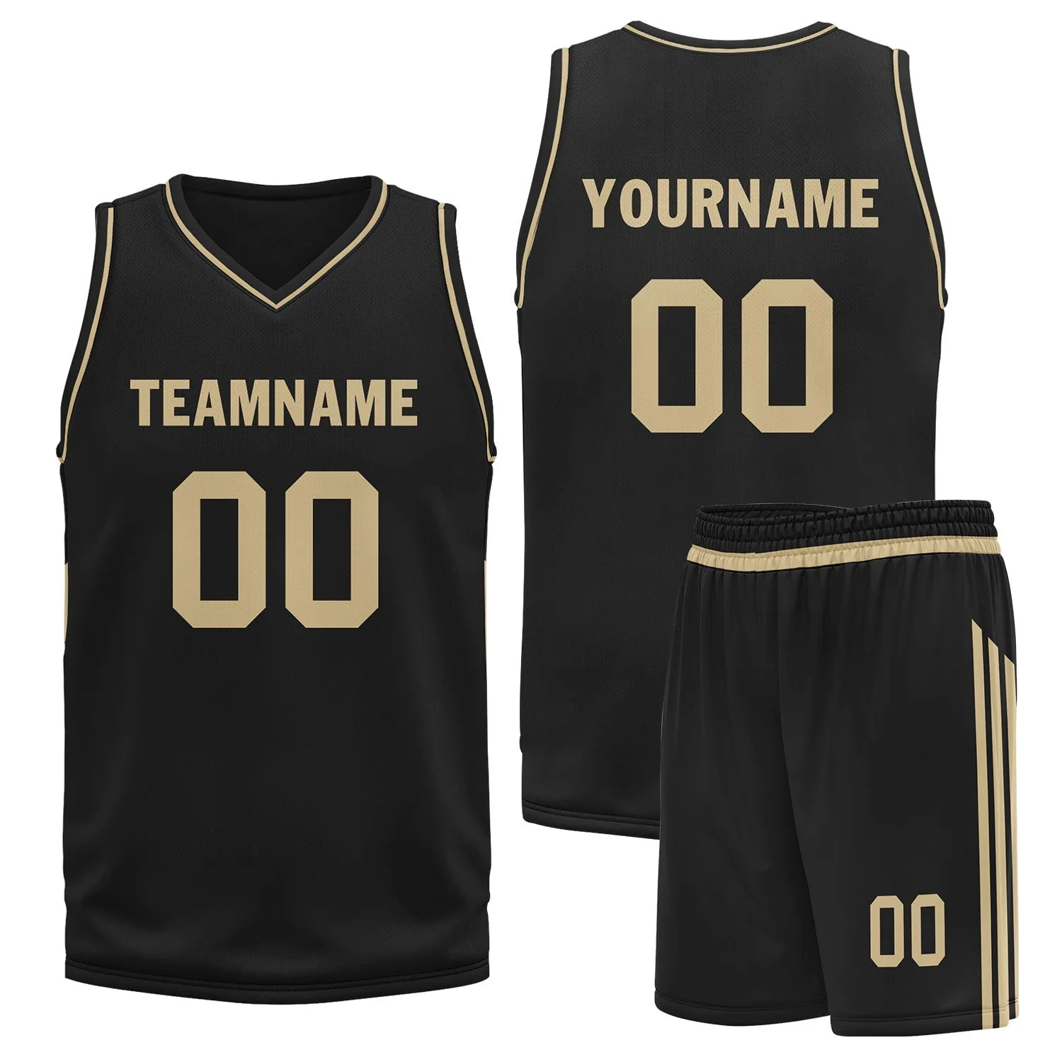 Custom Black Classic Style Sports Uniform Basketball Jersey BBJ01-D020105-17