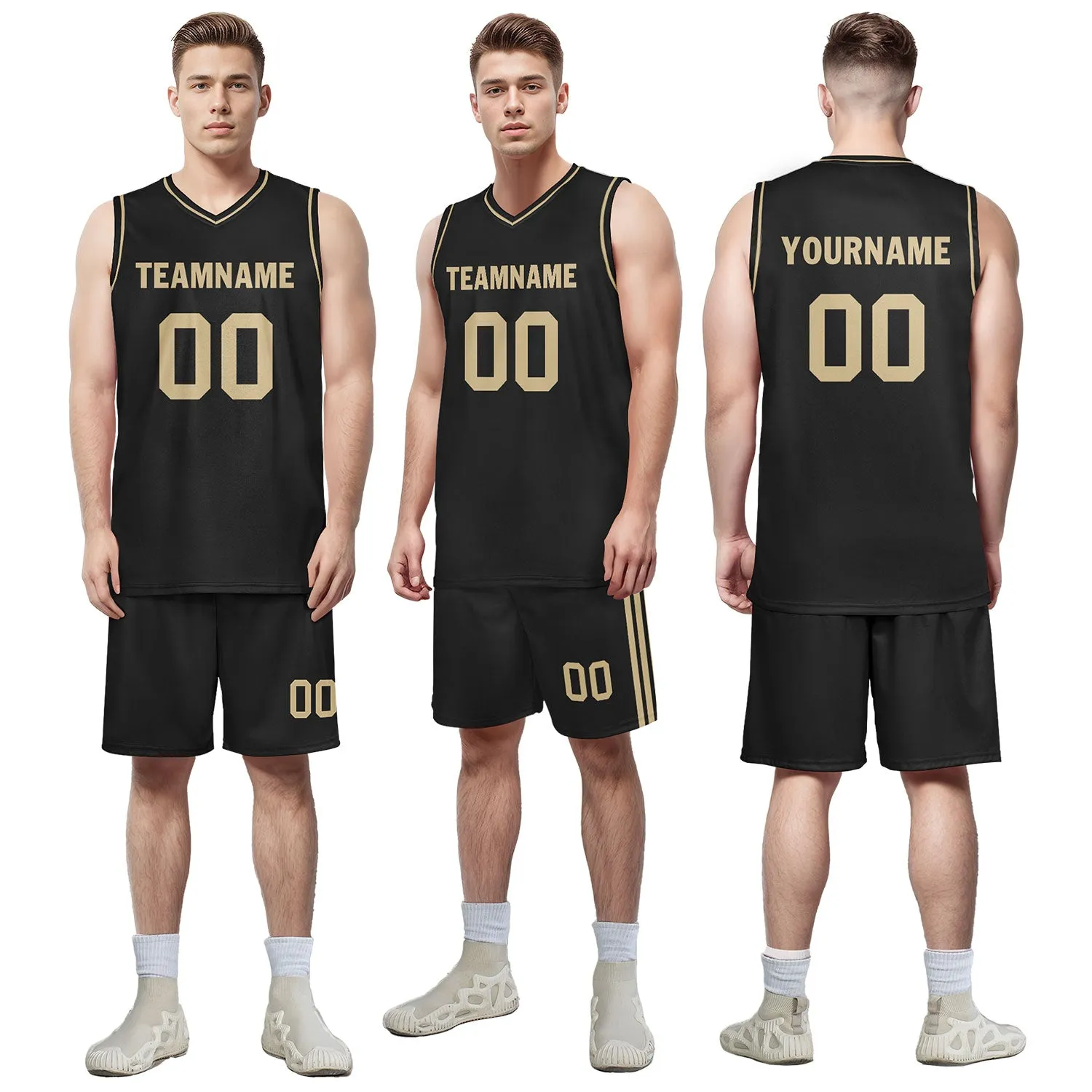 Custom Black Classic Style Sports Uniform Basketball Jersey BBJ01-D020105-17