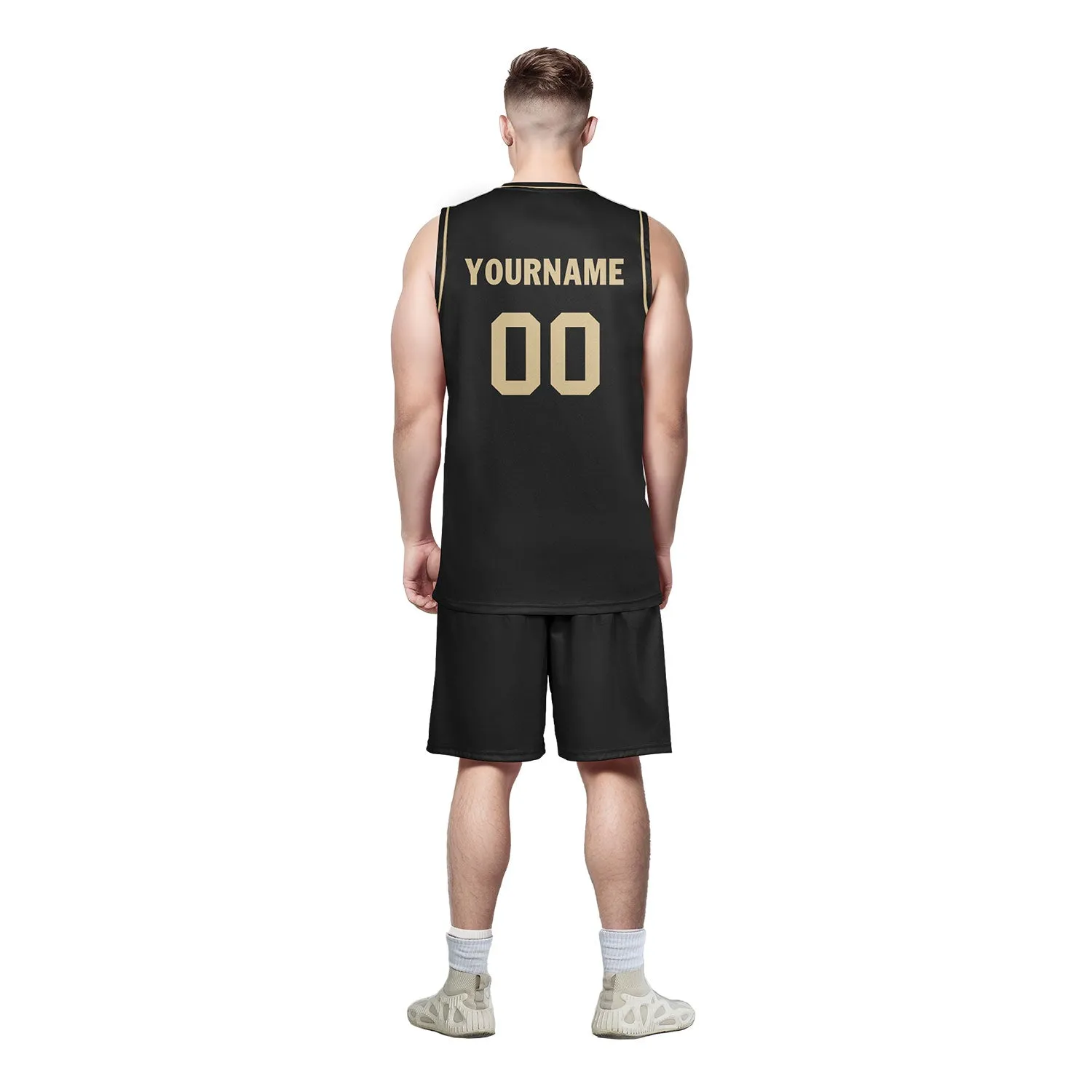 Custom Black Classic Style Sports Uniform Basketball Jersey BBJ01-D020105-17