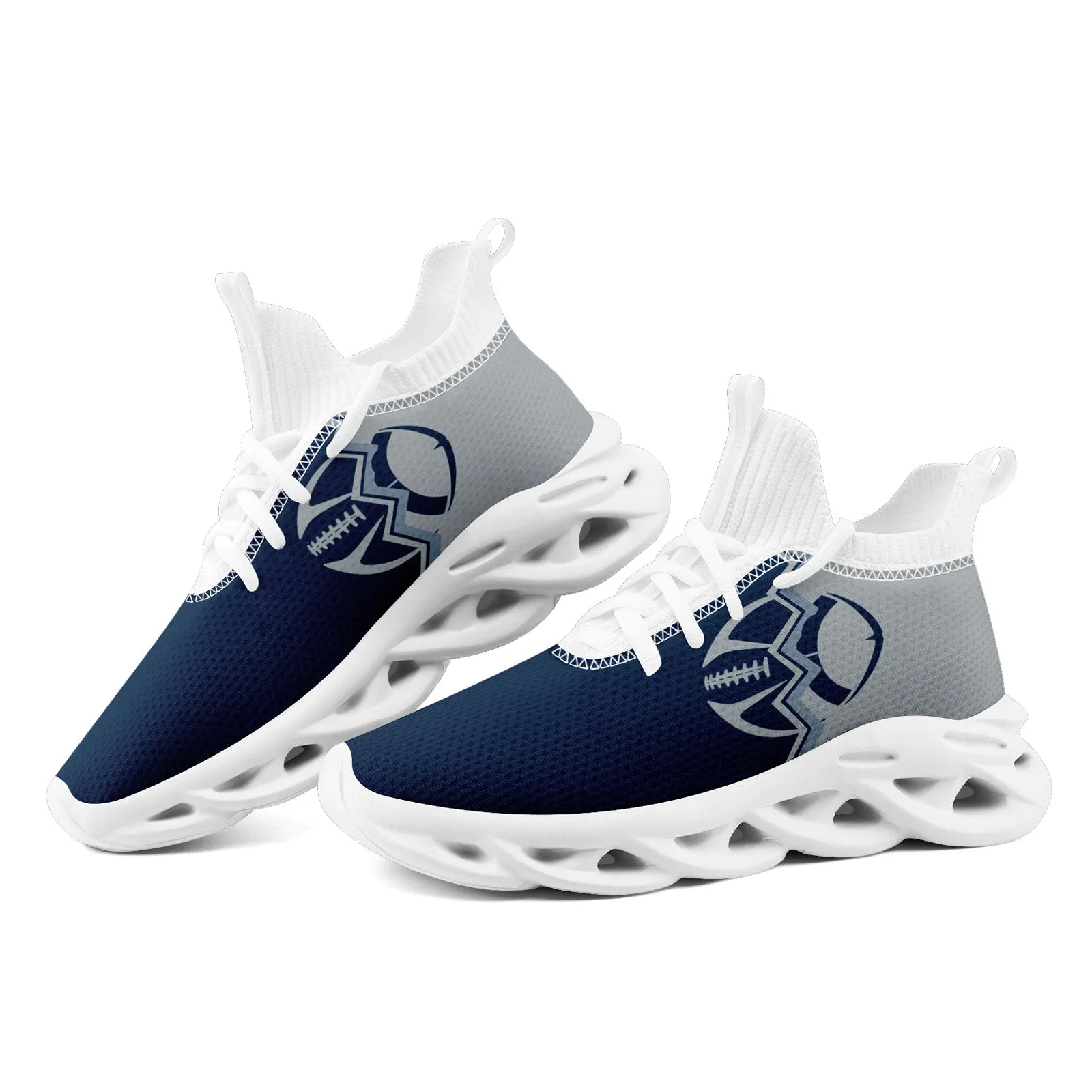 Custom Blue Grey Washington Maxsoul Shoes Personalized Sneaker FN030A-D028017-14