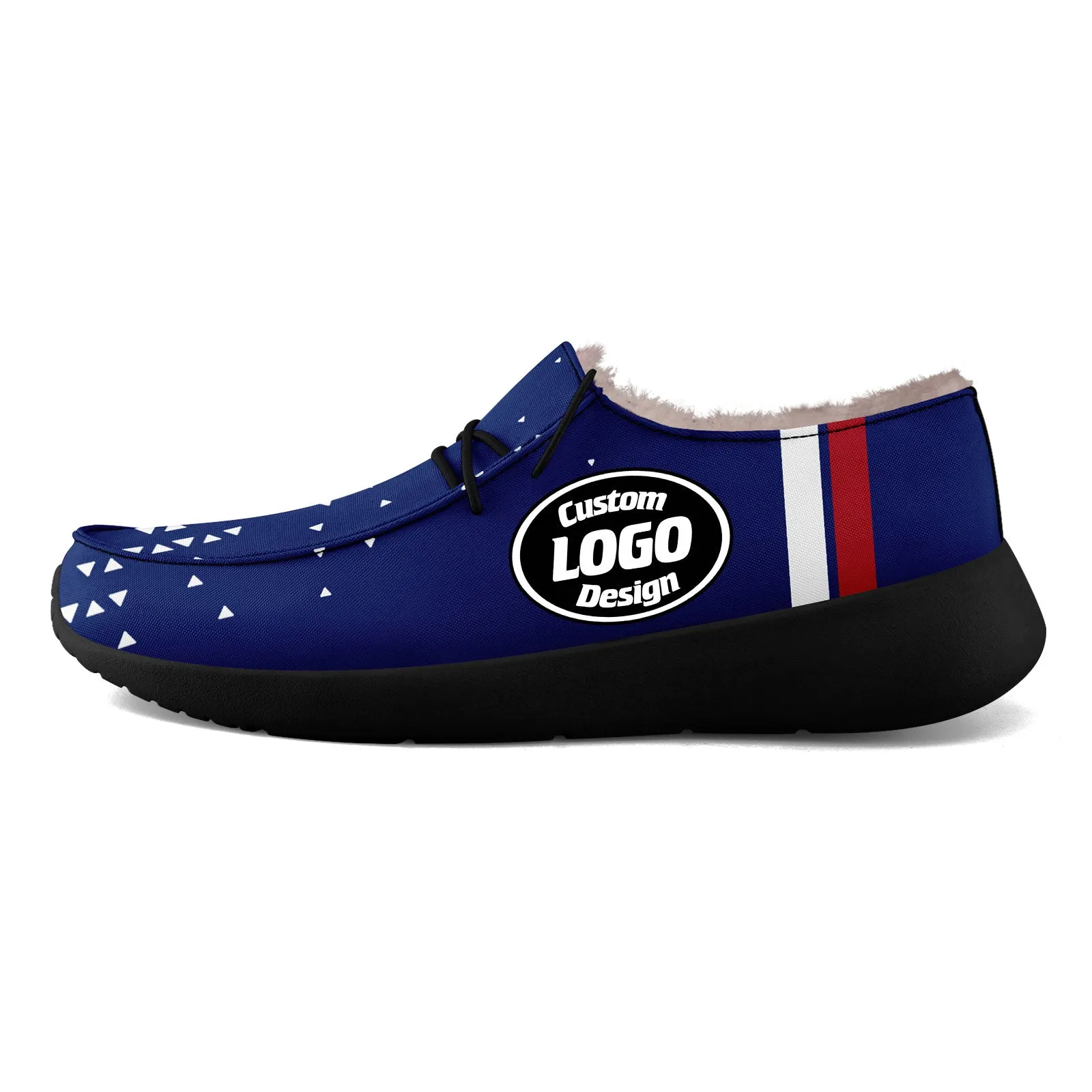 Custom Blue White New York Shoes Personalized Sneaker FN042-D020279-21