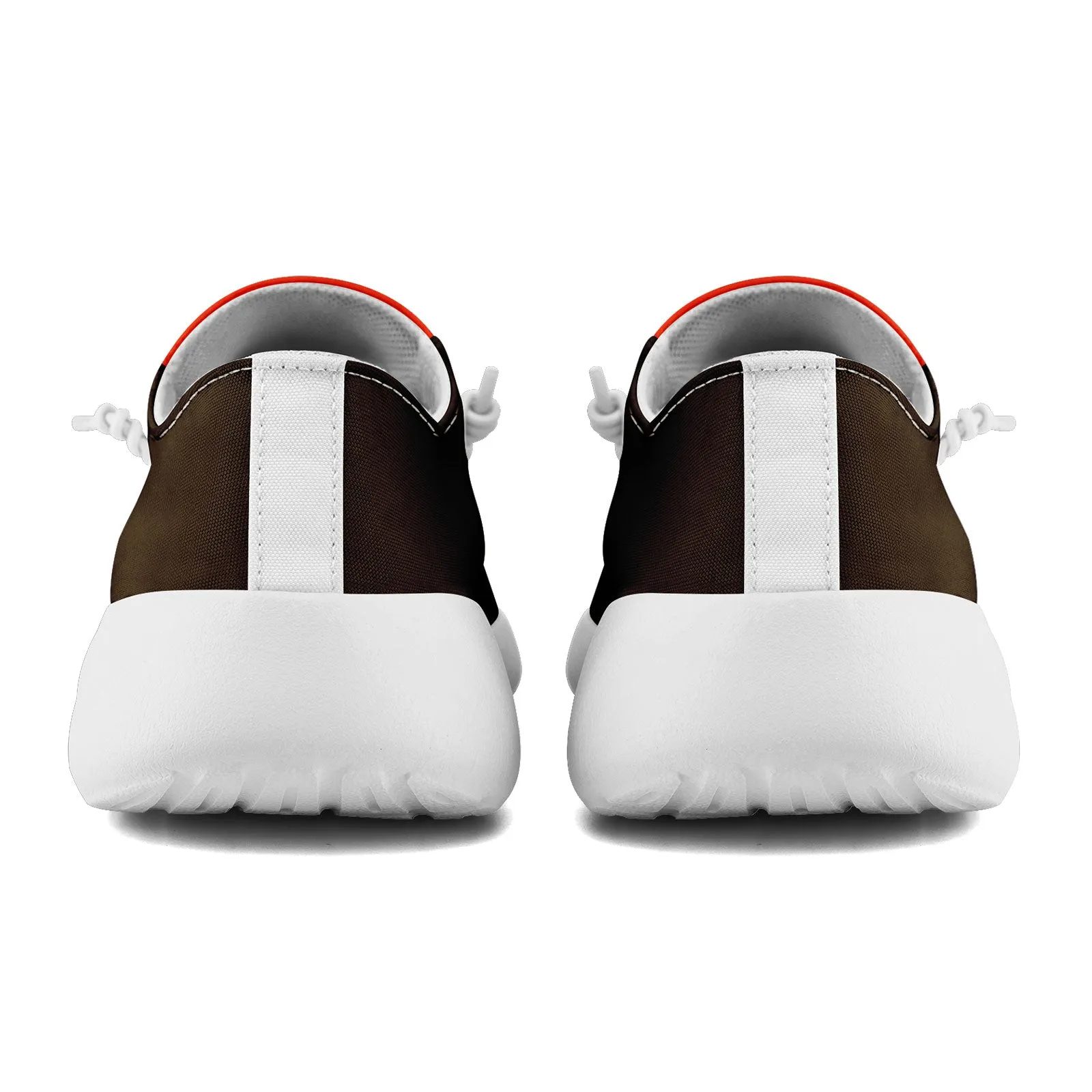 Custom Cleveland Brown Orange Shoes Personalized Sneaker FN018-D020278-8