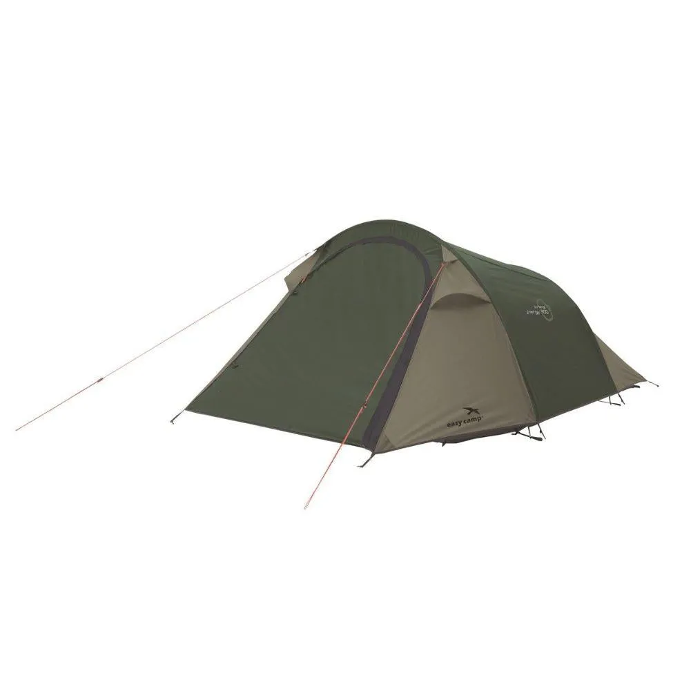 Easy Camp Energy 300 Tent - 3 Man Tent (Rustic Green)