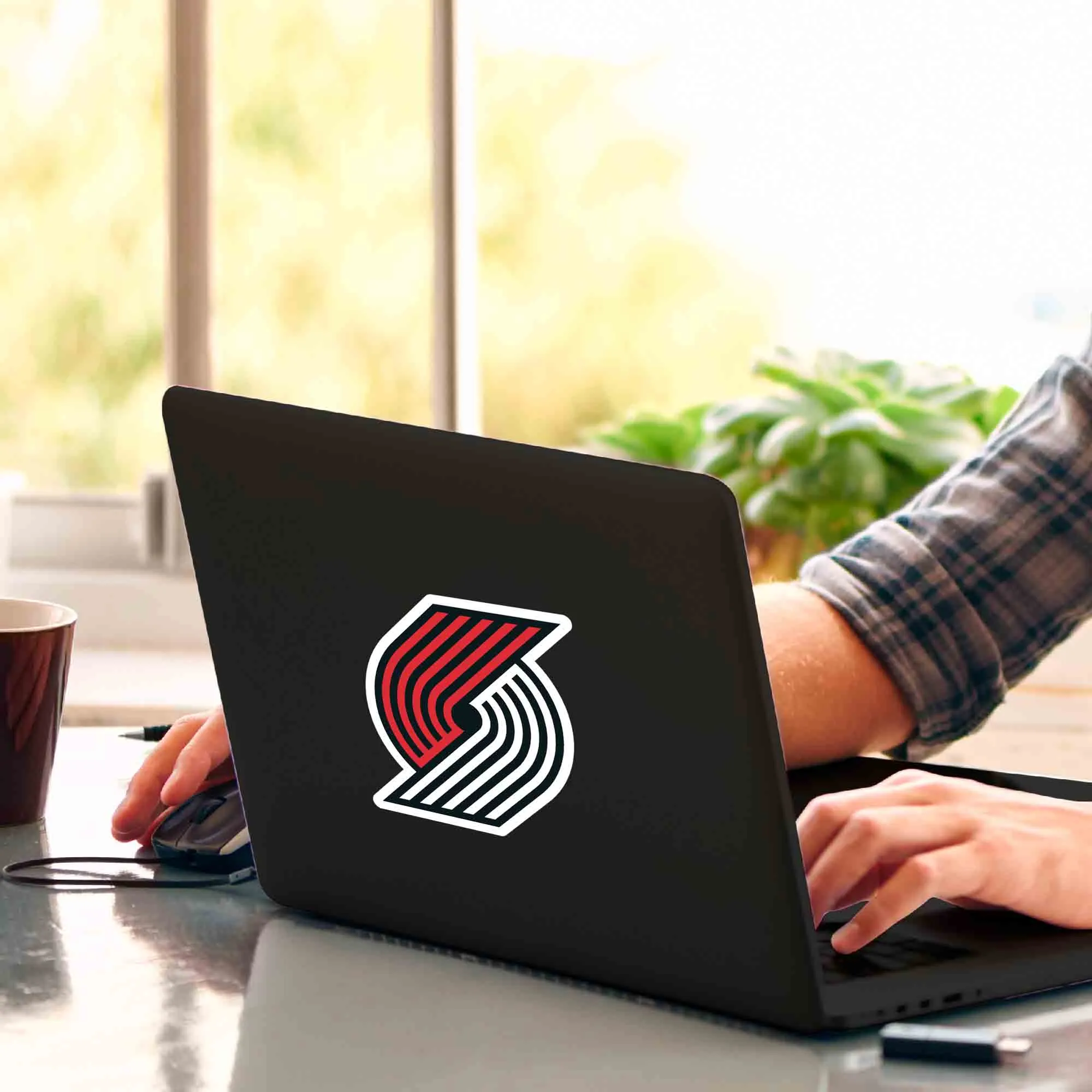 Fanmats Portland Trail Blazers Matte Decal Sticker