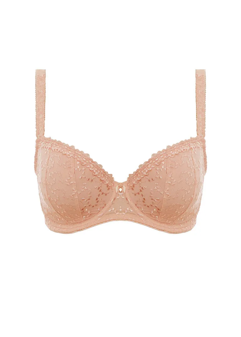 Fantasie Ana Underwire Padded Half Cup Bra, Blush