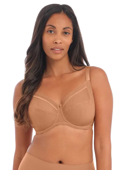 Fantasie Fusion Underwire Full Cup Bra With Side Support, Cinnamon | Cinnamon Bra | Fusion Bra In Cinnamon