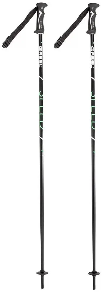 Gabel Speed Ski Poles Black/Green