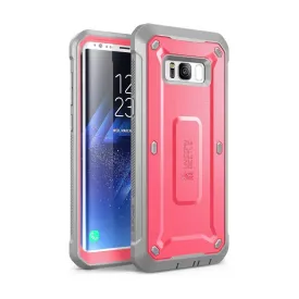 Galaxy S8 Plus Unicorn Beetle Pro Full Body Rugged Holster Case-Pink