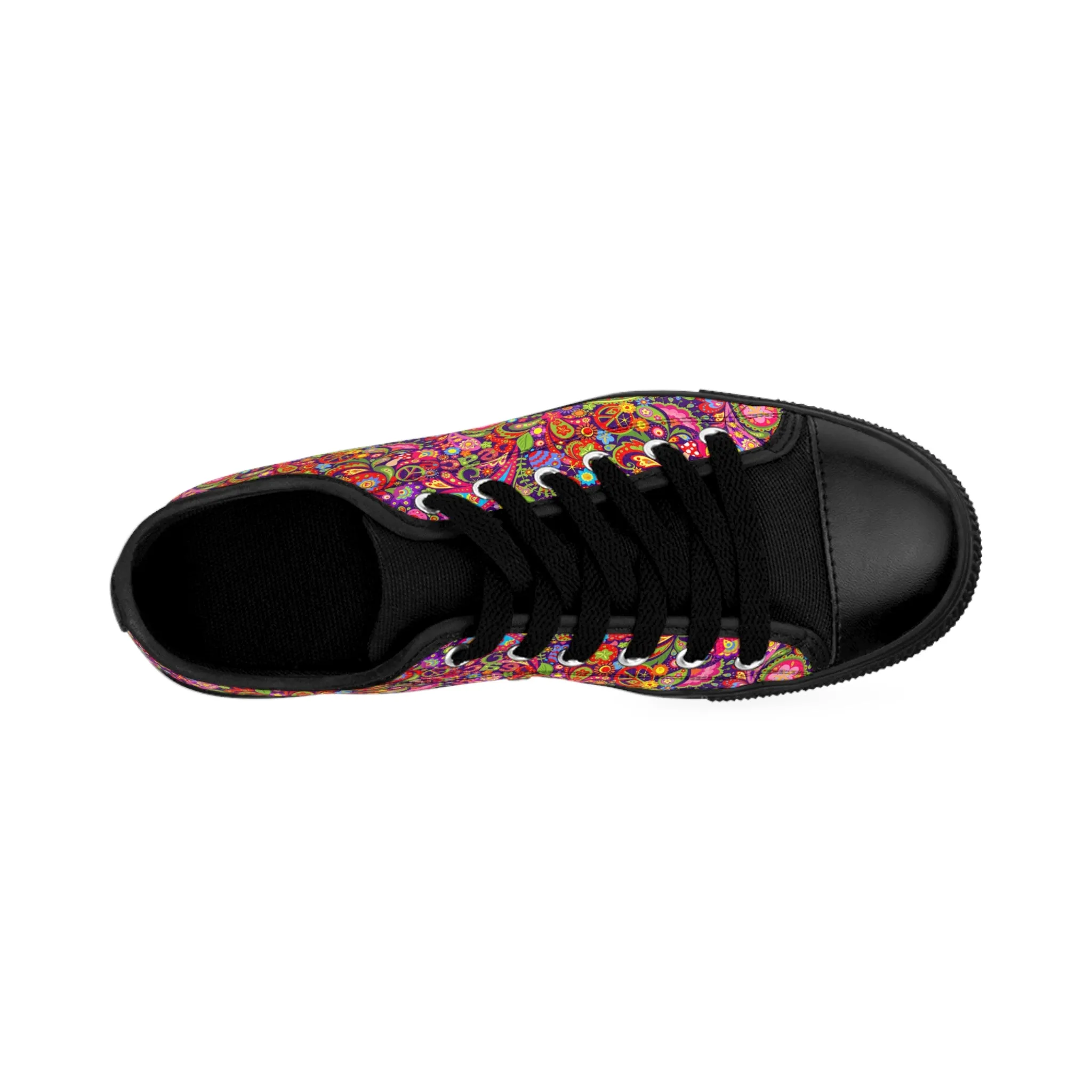 Hippie Vivid Wallpaper Men's Sneakers