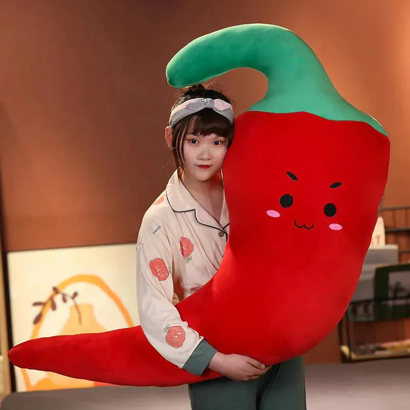 Hot Kawaii Chili Peppers Stuffed Toy Plushie