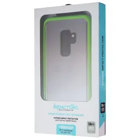 Impact Gel Crusader Series Case for Samsung Galaxy S9  - Clear / Green