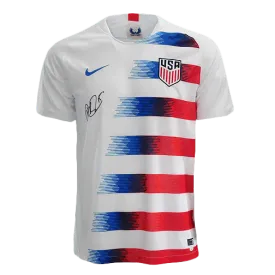 Megan Rapinoe Signed USA White Soccer Jersey (JSA)