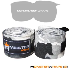 Meister MMA 180" Elastic Lycra MonsterWrap - Urban Camo