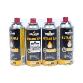 Milestone - 4 Pack Gas Canisters - 220g