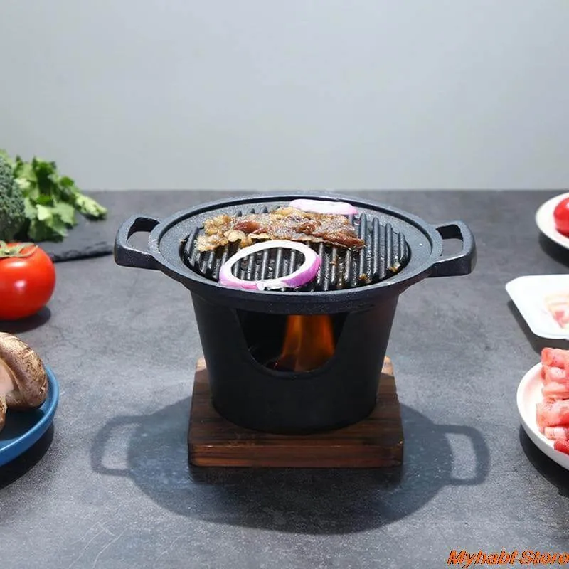 Mini Japanese Smokeless Barbecue Desk Grill