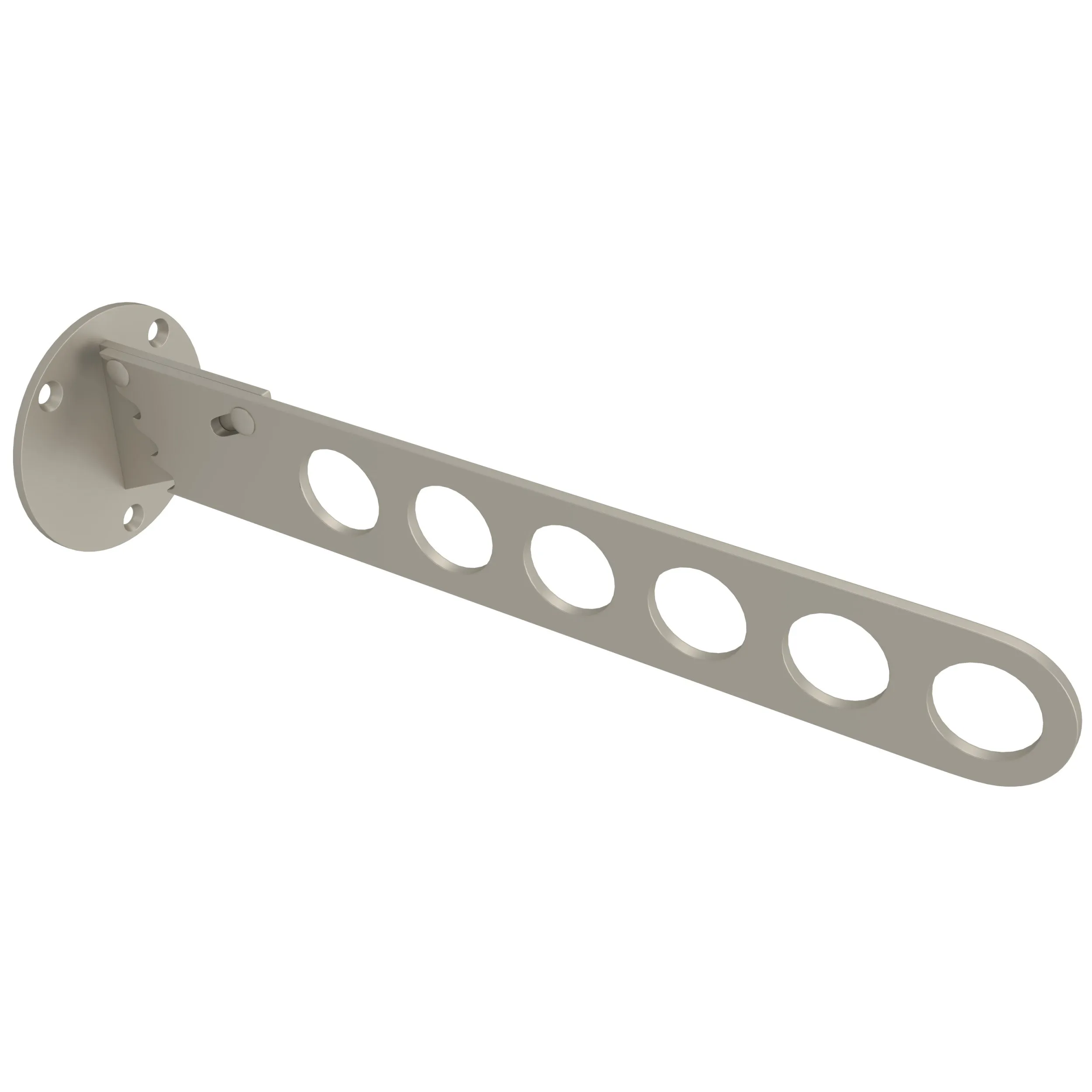 Sidelines / CLVSL-SN-1 / Adjustable Wall/Door Valet Hook for Laundry/Closet Systems