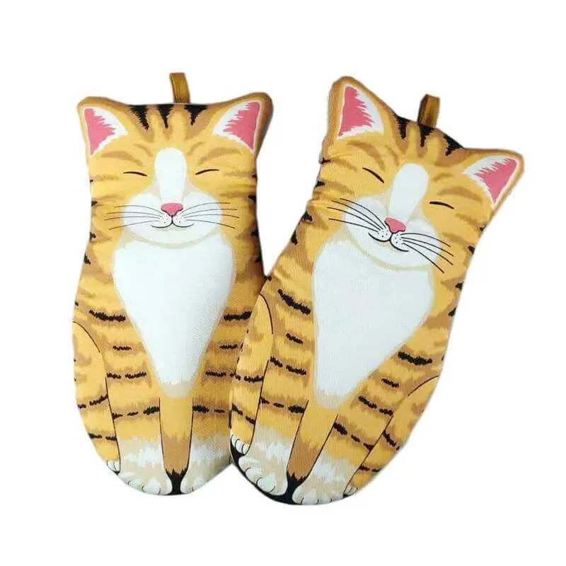 So Kawaii! Cat Paws Oven Mitt Gloves