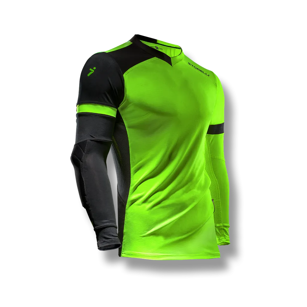 Storelli Exoshield Gladiator Goalkeeper Jersey- Kepa Verde Green