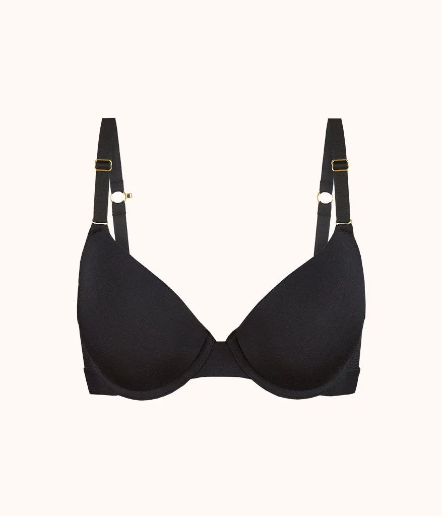 The All-Day T-Shirt Bra Trio: Heather Gray/Jet Black/Toasted Almond