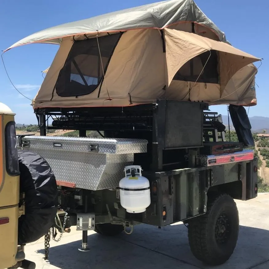 Tuff Stuff Ranger Roof Top Tent 3 Person 65"